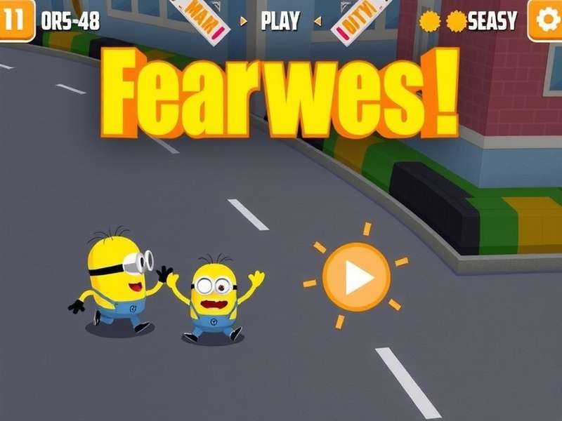 Despicable City Dash Game Screenshot